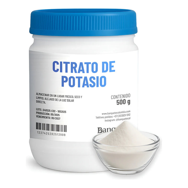 Citrato De Potasio 500gr - Imagen 2