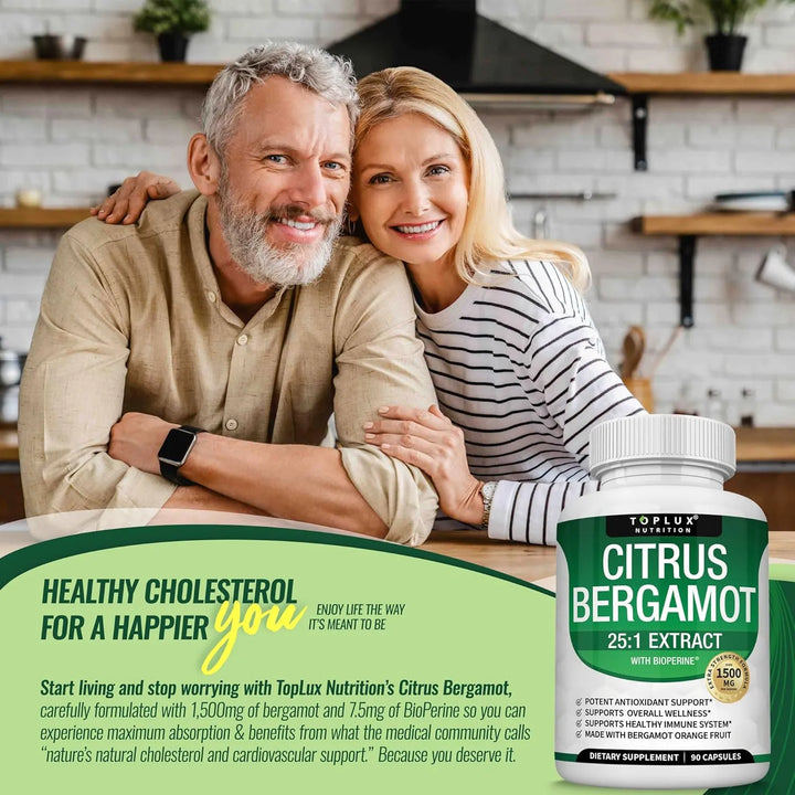 Bergamota Cítrica 1500 Mg Extracto 251 Alta Absorción Antiox - Imagen 6