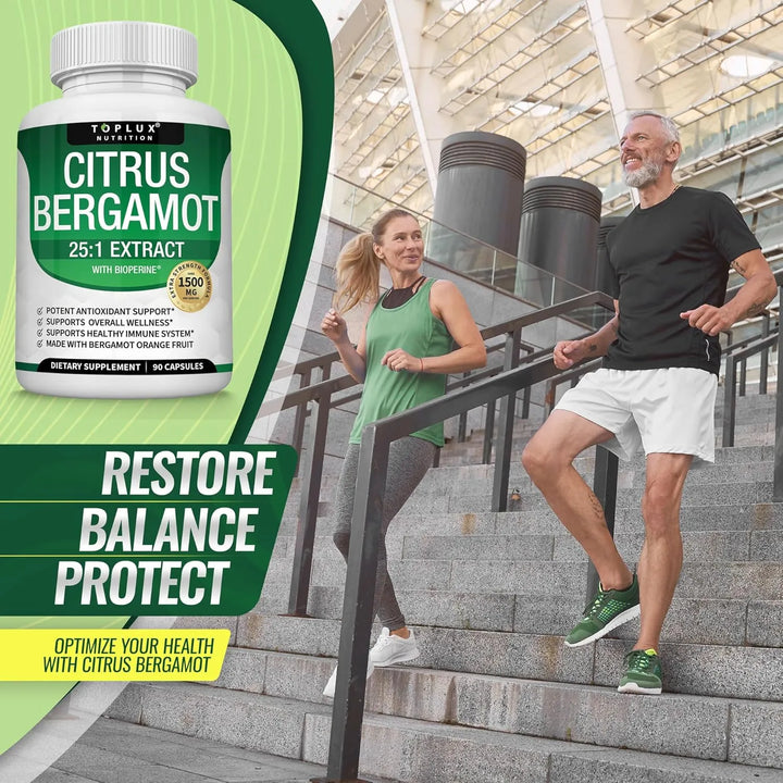 Bergamota Cítrica 1500 Mg Extracto 251 Alta Absorción Antiox - Imagen 8
