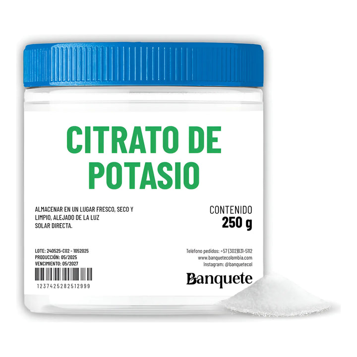 Citrato De Potasio 250gr - Imagen 2