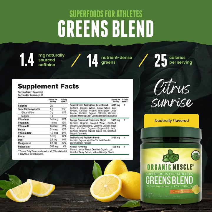 Polvo Orgánico Superalimento Con Probióticos Espirulina Clor - Imagen 4