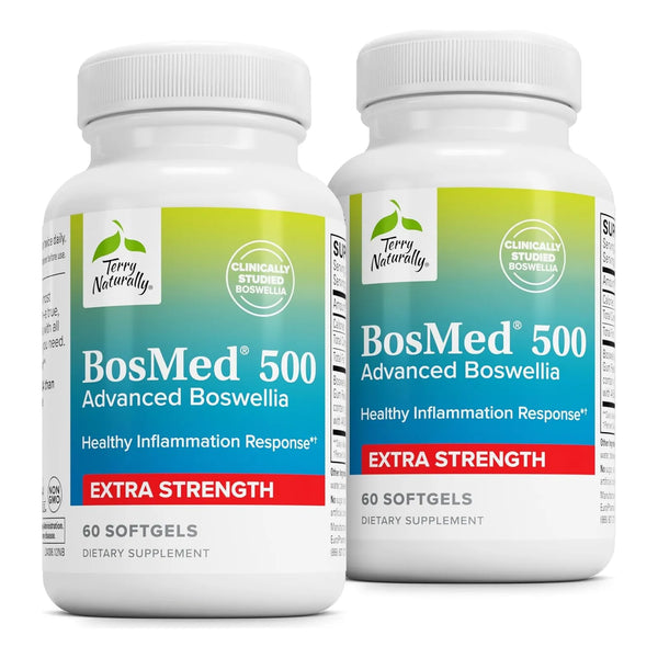Cápsulas Blandas De Boswellia 500 Mg Soporte Pulmonar Avanzado 60 Unidades