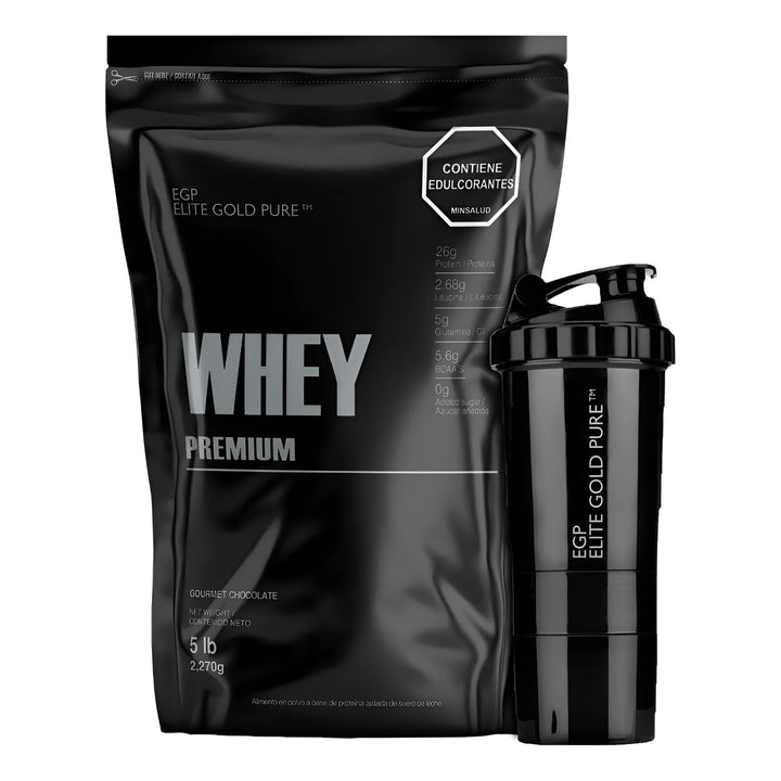 Whey Premium 100% 5 Libras Egp Elite Gold Pure 5lb Standard 5 Lb Smart Protein Limpia - Imagen 1