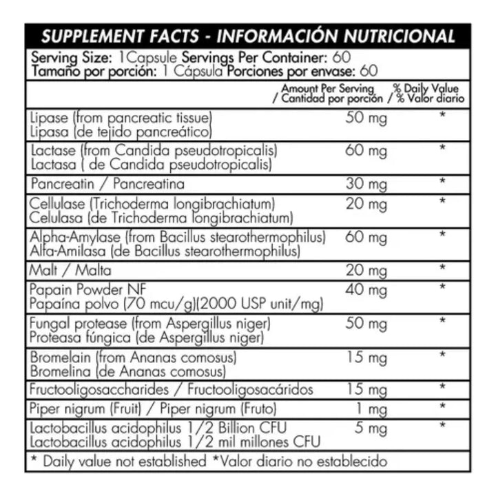 Enzymax Enzima Digestiva Blanda - Imagen 6