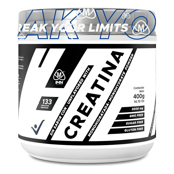 Creatina Monohidratada 400gr - Sin Sabor Sin Sabor - Imagen 1