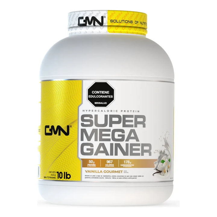 Proteina Super Mega Gainer (10 Lbs) De Gmn Hipercalórica - Imagen 3