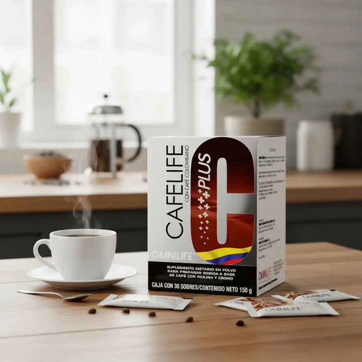Cafelife Plus De Omnilife  Café - Imagen 3
