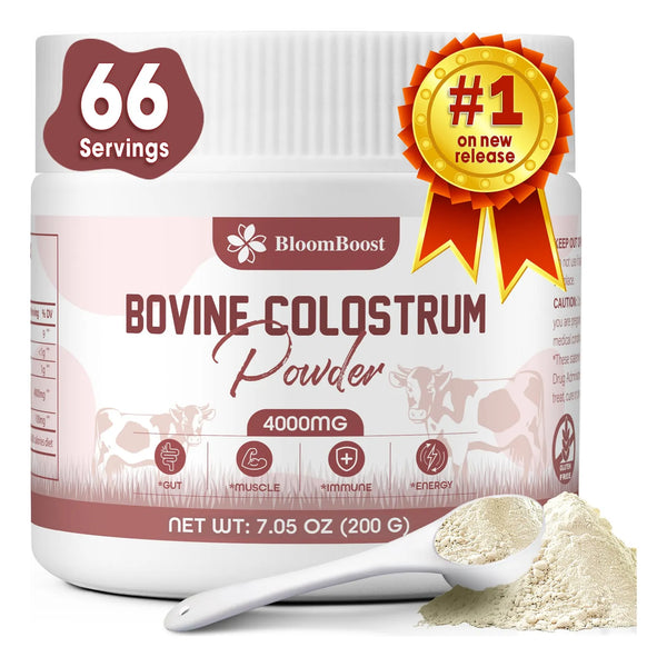Calostro Bovino En Polvo 4000 Mg 45 IgG Salud Intestinal E Inmunológica
