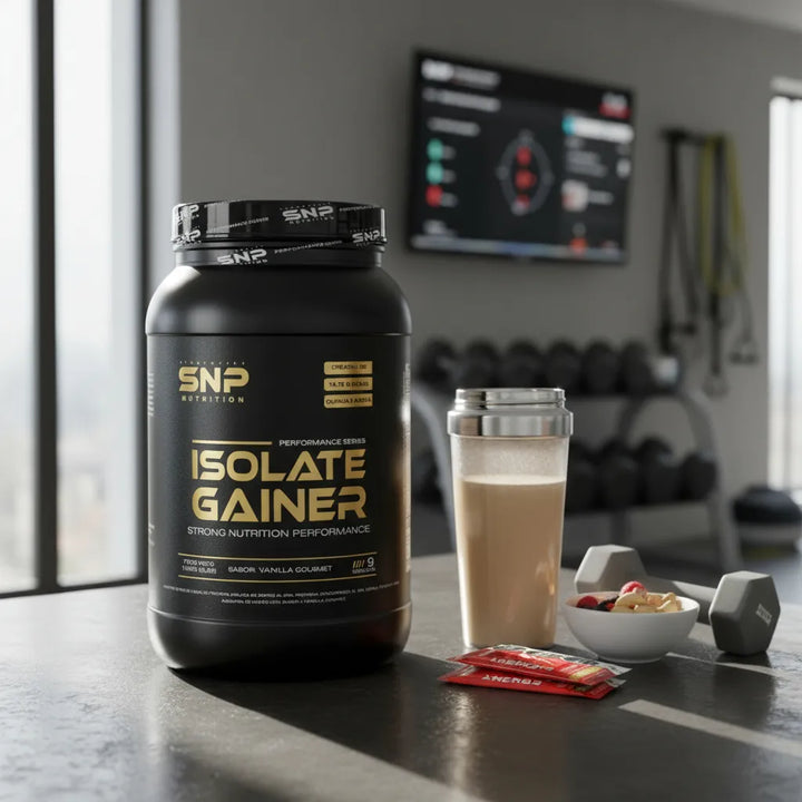 Proteina Isolate Gainer 3 Lbs Vainilla Gourmet - Imagen 6