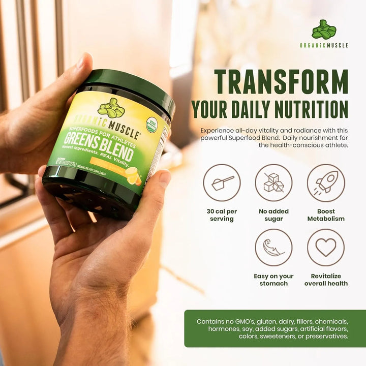 Polvo Orgánico Superalimento Con Probióticos Espirulina Clor - Imagen 2