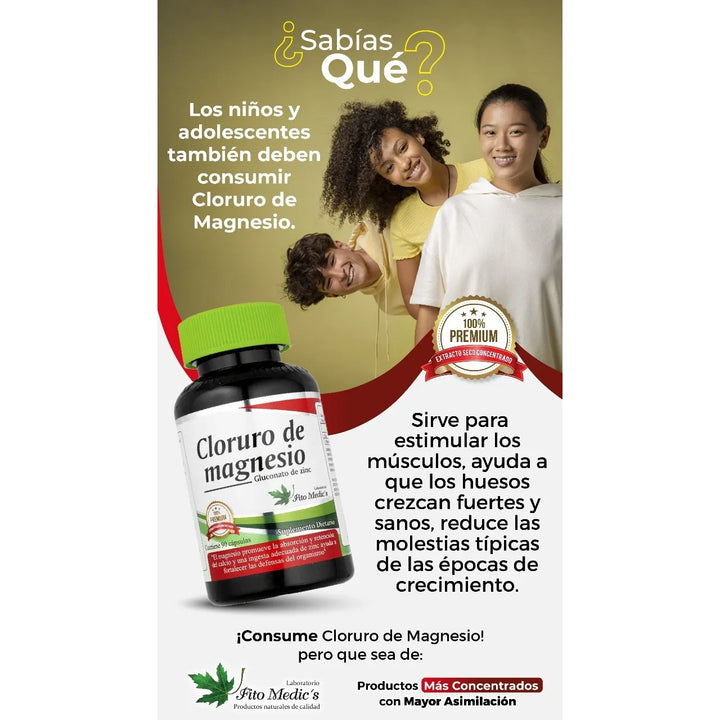 Cloruro De Magnesio X90 Capsulas - Imagen 5