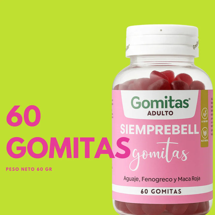 Aguaje Fenogreco Magnesio Maca Autentico Frutilla - Imagen 7