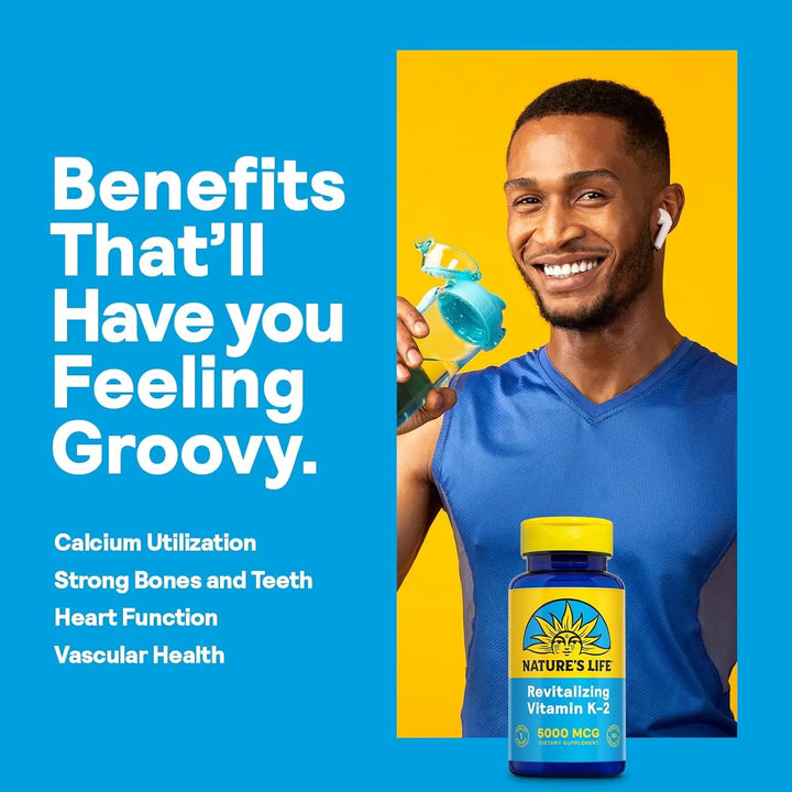 Vitamina K2 5000mcg Fórmula Mk4 Alta Potencia Apoyo Salud Ós - Imagen 3