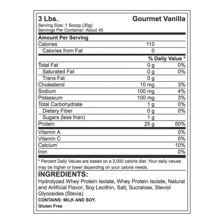 Proteina Whey Iso 100 3 Lb - Imagen 2