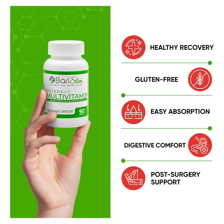 Cápsulas Multivitamínicas Bariátricas Diarias Con 60 Mg De H - Imagen 8