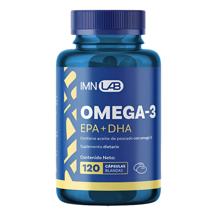 Omega 3 Fish Oil X 120 Capsula Imn Lab - Imagen 1