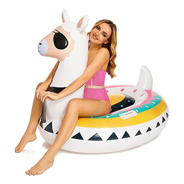 Flotador Inflable Triumpeek Llama 51 Pulgadas Diversion Y Estilo En Piscina