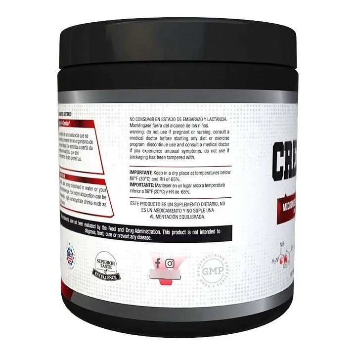 Creatina 300g Vitanas - Monohid Sin Sabor - Imagen 4