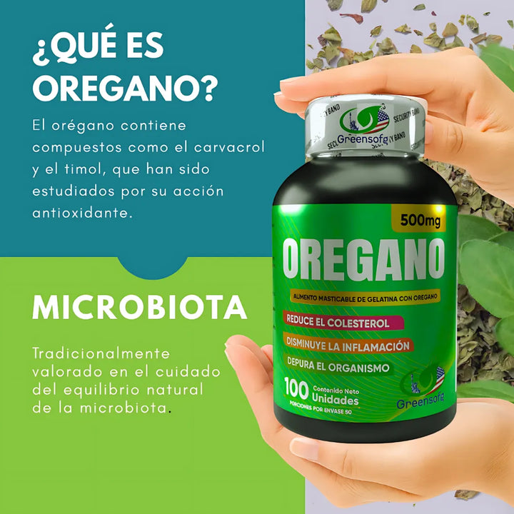 Aceite De Oregano En Capsulas Americano Invima Natural - Imagen 4