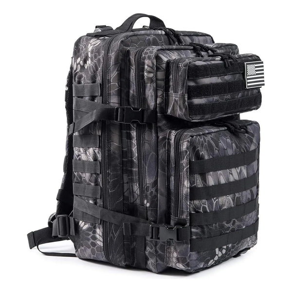 Mochila Táctica Militar QT&QY 45L Resistente Espaciosa y Versátil