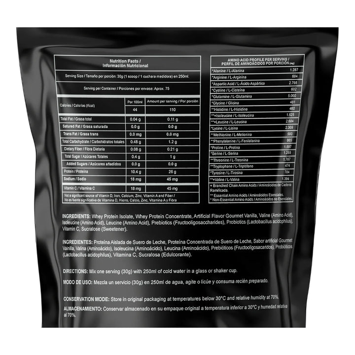 100% Whey Premium 5 Lb Egp Elite Gold Pure 5lb 5 Libras Smart Protein Proteina Limpia - Imagen 3