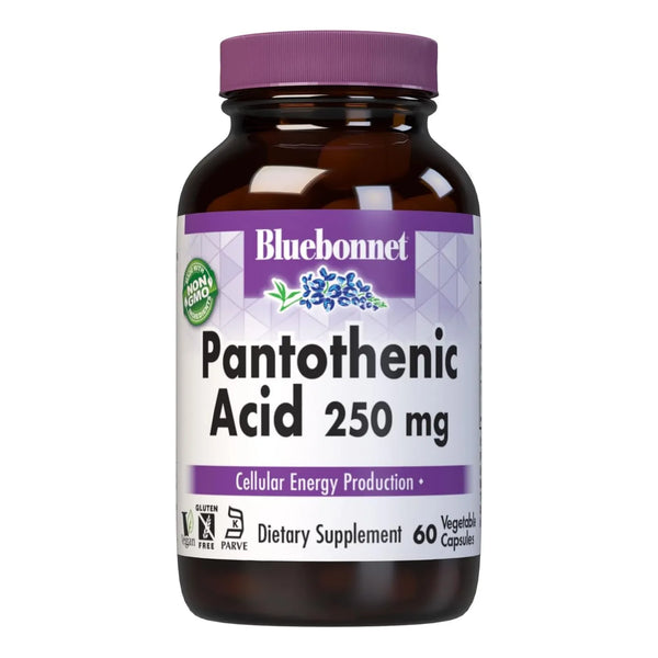 Ácido Pantoténico 250 Mg Cápsulas Vegetales 60 Unidades - Imagen 1