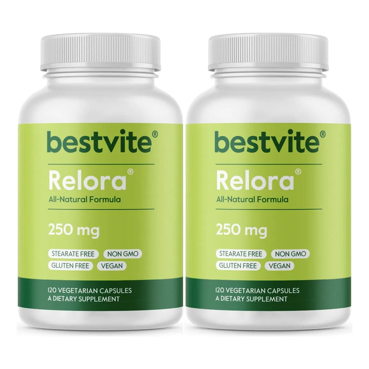 Cápsulas De Relora 250mg 240 Unidades Sin Rellenos Sin Estea - Imagen 1