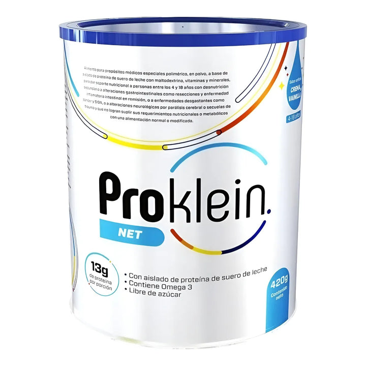 Proteína Proklein Net 420 Gramos Sabor Vainilla Suplemento Nutricional ...