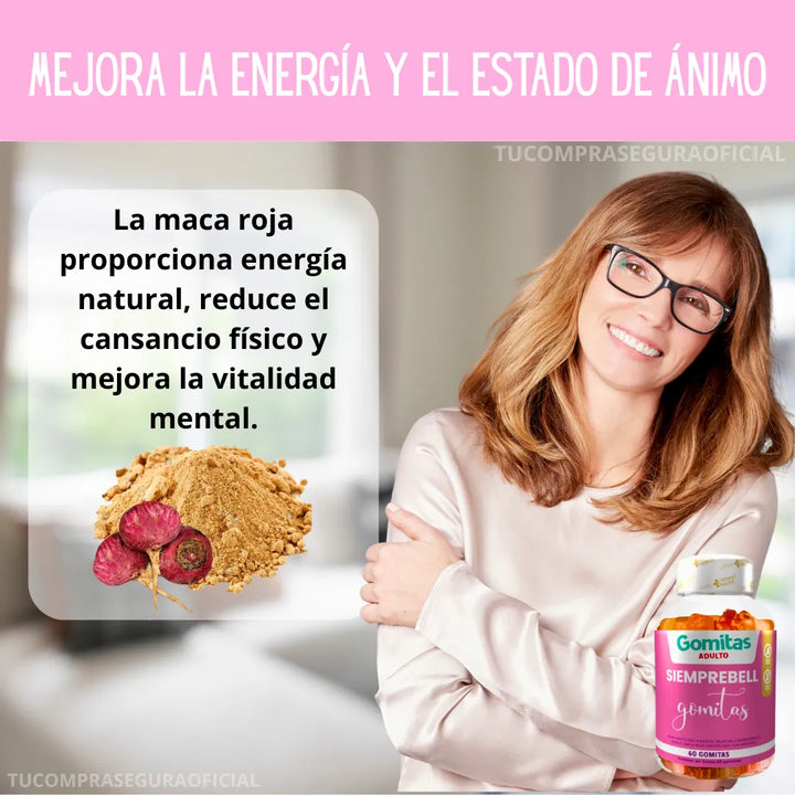 Siemprebell Gomas Aguaje Maca Original - Imagen 4