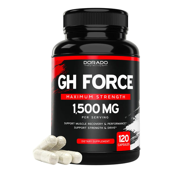 Suplemento Hgh 120 Capsulas 1500 Mg Crecimiento Muscular Y Recuperacion