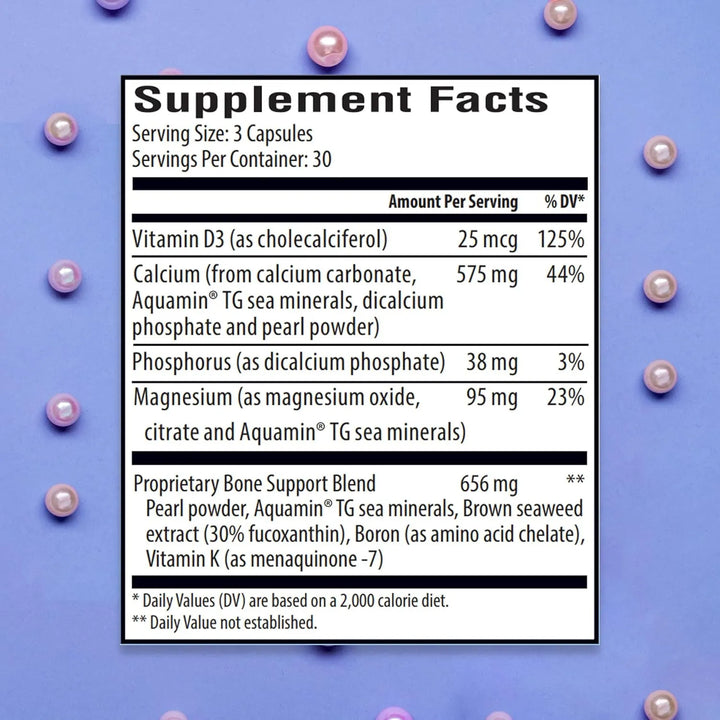 Calcio Marino Orgánico Con Magnesio Vitamina D3 K2 Y Algas M - Imagen 6