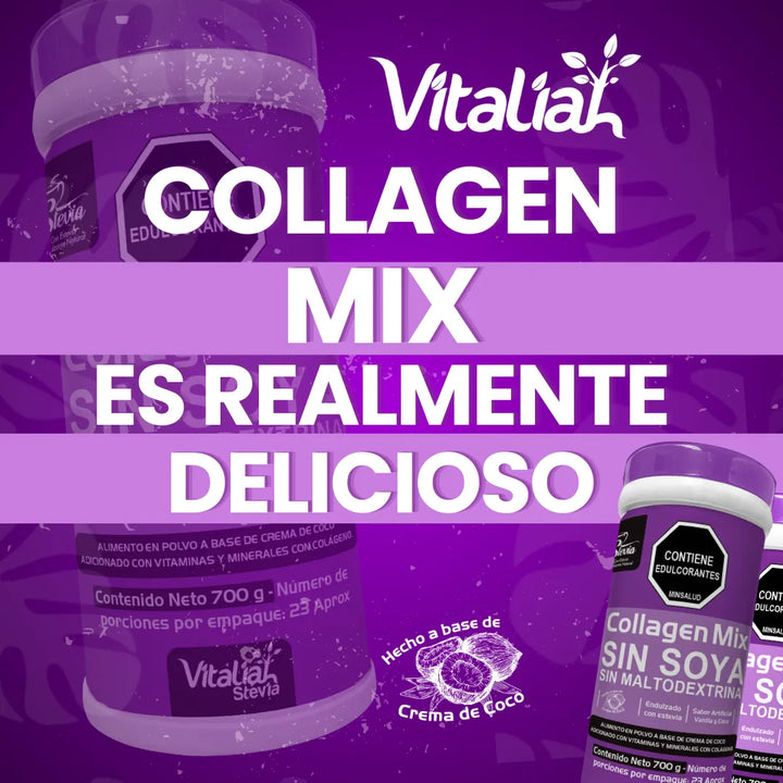 Kit Colágeno Hidrolizado Vitaliah Vainilla + Coffee + Doypack Vainilla - Imagen 3