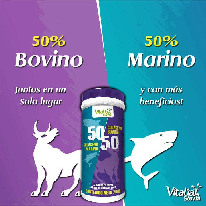 Kit Colágeno Hidrolizado Vitaliah 50/50 + Vainilla + Doypacks X2 - Imagen 4