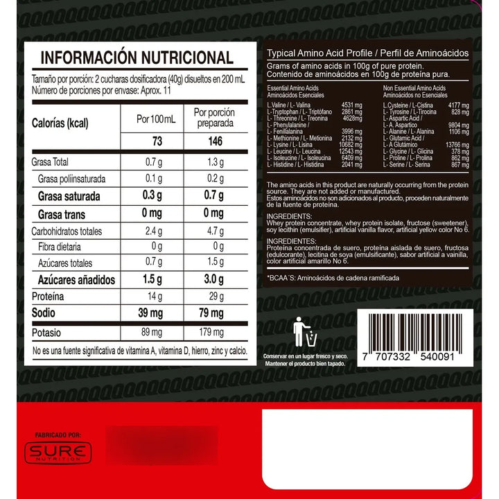 Quicken Whey Protein Bull 454g - Imagen 5
