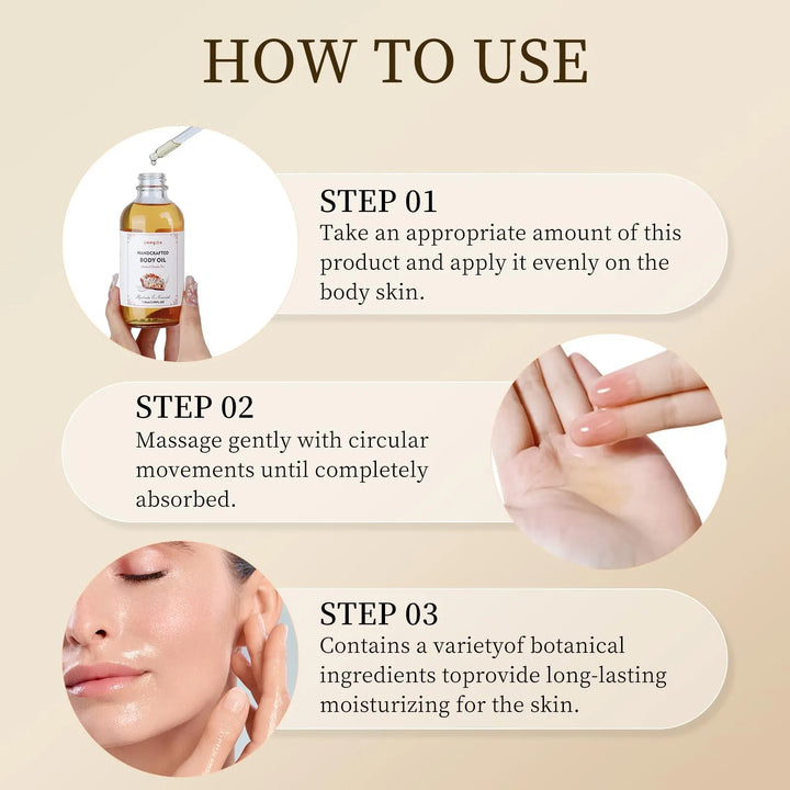 Aceite Corporal Crema De Coco Hidratante Hecho A Mano Suave Fragancia - Imagen 6