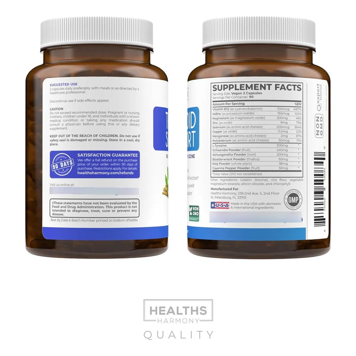 Apoyo Tiroideo Natural 180 Cápsulas Energía Raíz De Ashwagan - Imagen 9
