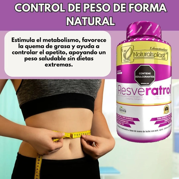 Resveratrol Puro Original X100 Natural - Imagen 6