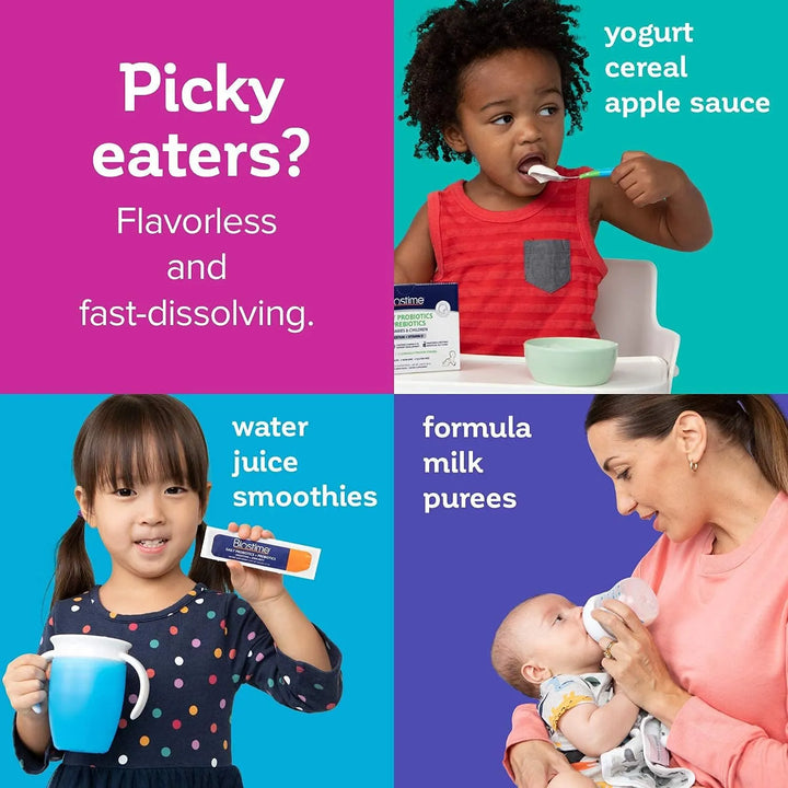 Probiótico Prebiótico Para Bebés Niños Polvo Vitamina D Apoy - Imagen 4