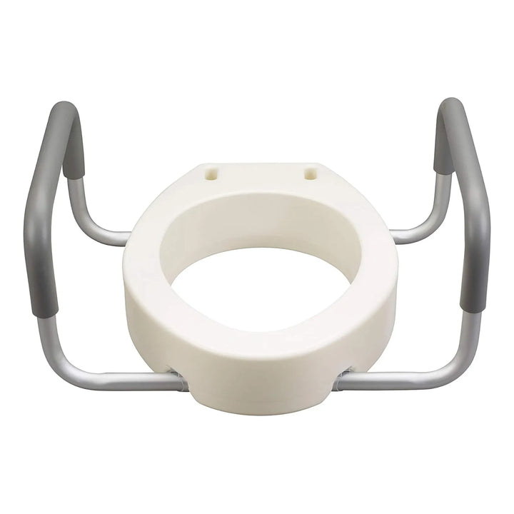 Asiento Elevador Premium Con Brazos Desmontables Blanco - Imagen 2