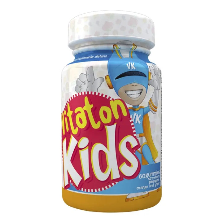 Vitaton Kids X 60 Gomitas Multivitamínico Infantil Vitaminas Y Minerales Sabor A Frutas - Imagen 1