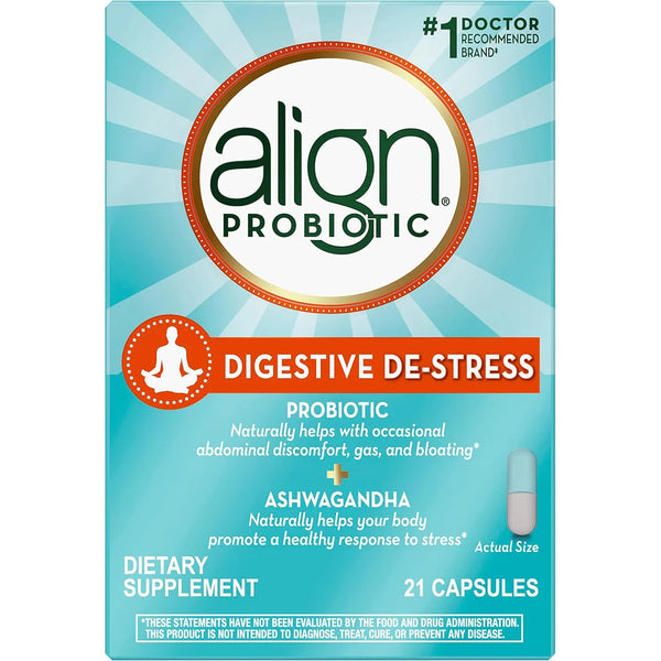 Align Probiotico Desestres Digestivo Ashwagandha 21 Capsulas - Imagen 1
