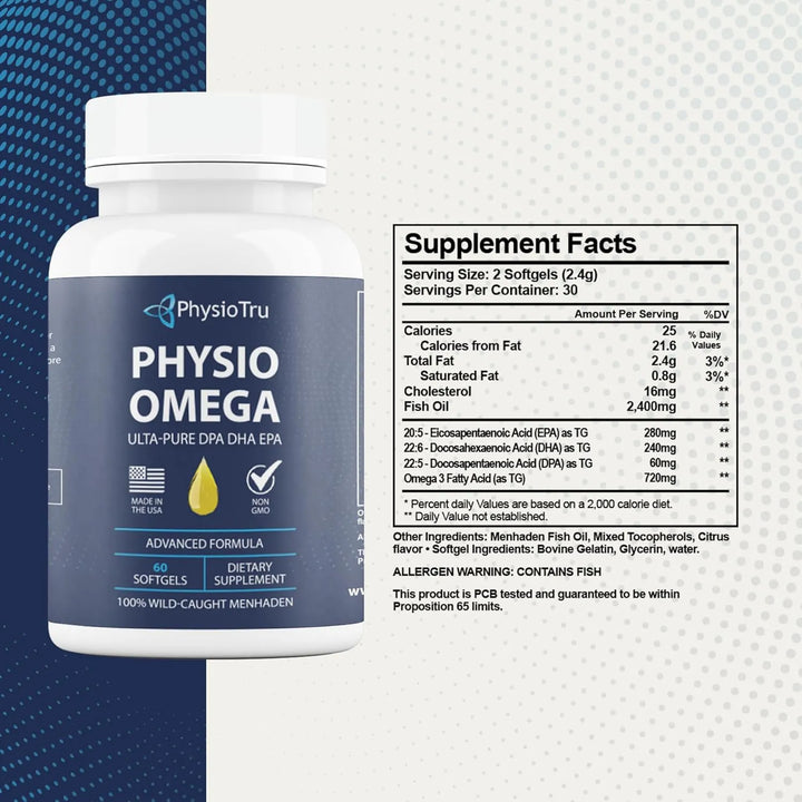 Aceite De Pescado Sostenible Omega 3 Con Dpa Epa Dha Sin Eru - Imagen 2