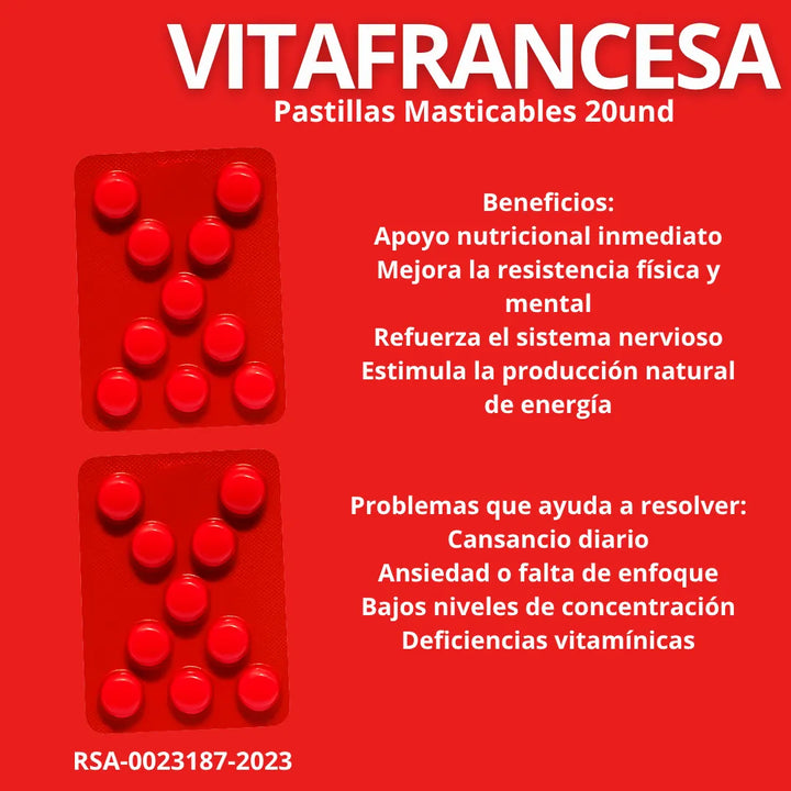 Kit Vitafrancesa Maca Jaleareal Frutos Rojos - Imagen 6
