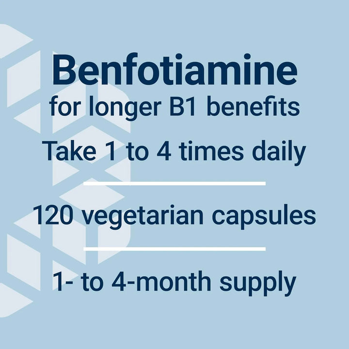 Cápsulas De Benfotiamina 250 Mg 120 Unidades Pack Multi Func - Imagen 5