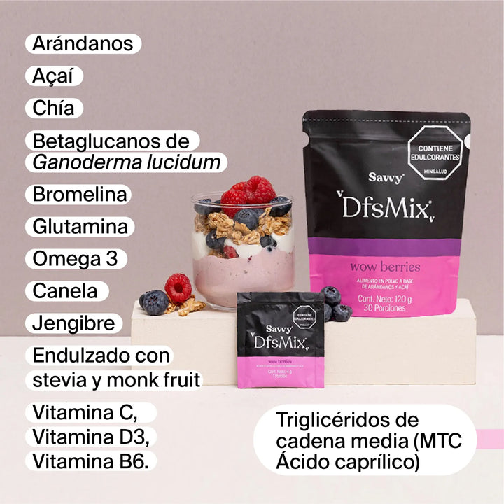 Antioxidantes | Dfsmix Savvy 120g - Imagen 4