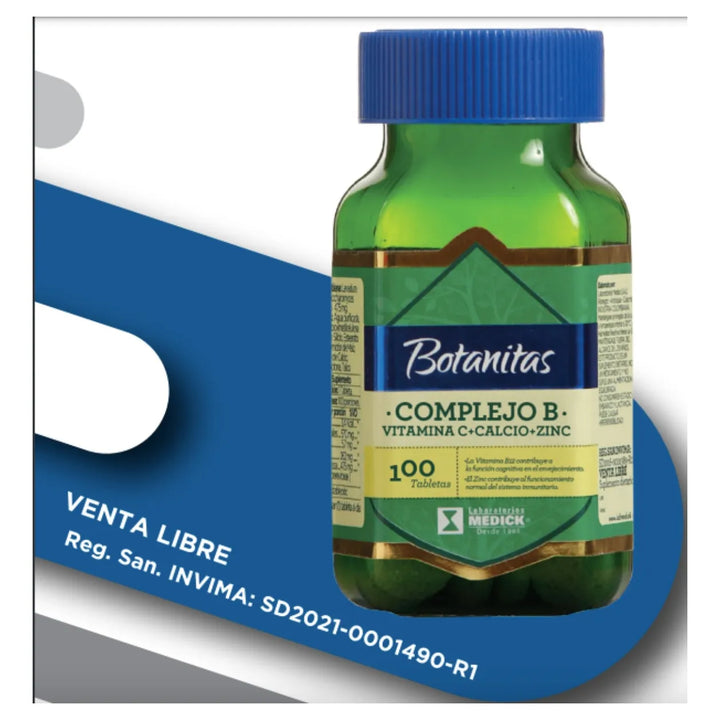 Complejob + Calcio + Zinc X2 - Imagen 3