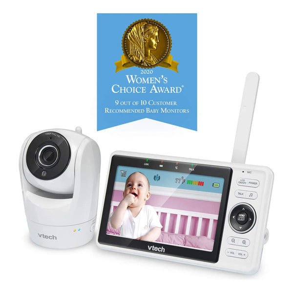 Monitor Inteligente Para Bebes Vtech Vm901 Vision Nocturna Hd Zoom Panoramico