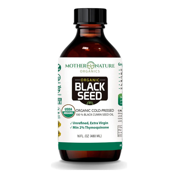 Aceite De Semilla De Comino Negro Orgánico 100 Puro Prensado En Frío Con TQ 108