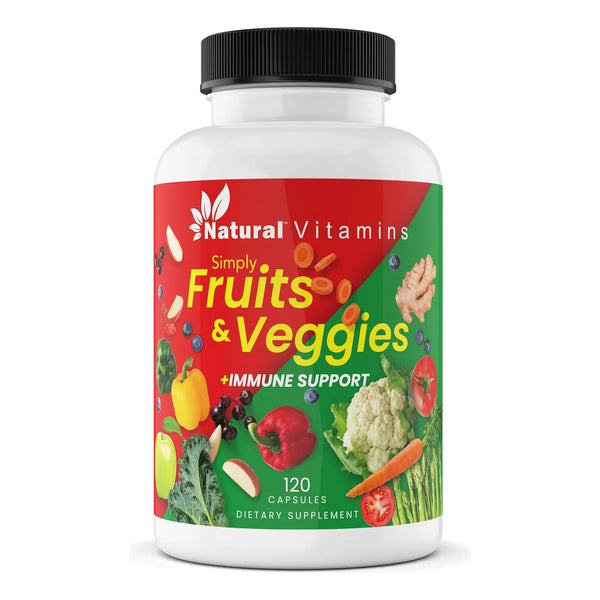 Cápsulas De Frutas Y Verduras Mezcla De Bienestar Diario Alt - Imagen 1
