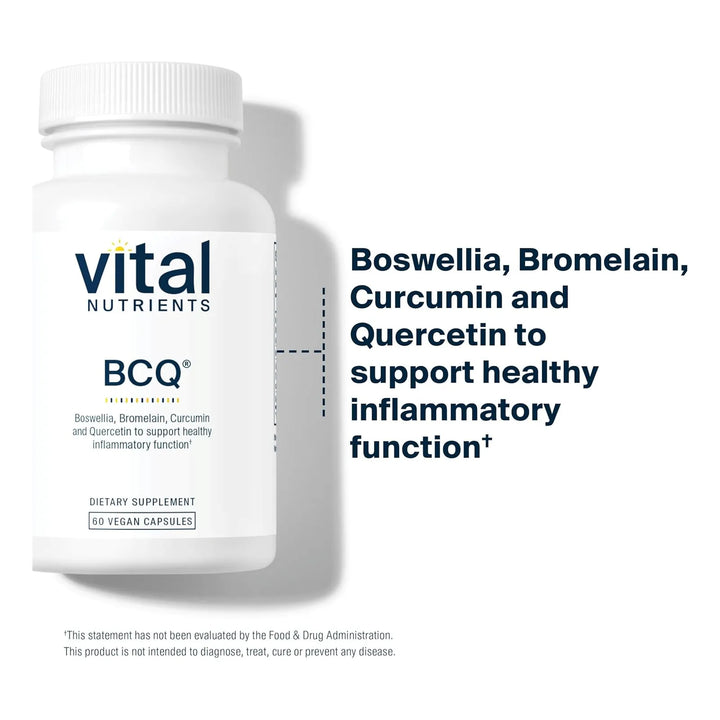 Bcq Natural De Boswellia Bromelina Curcumina Quercetina Apoy - Imagen 3